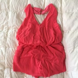 Bishop and young halter romper